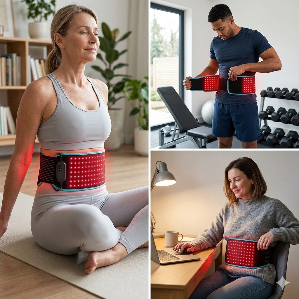 ReviveCore™ Fascia LED a Luce Rossa - Routine di Benessere